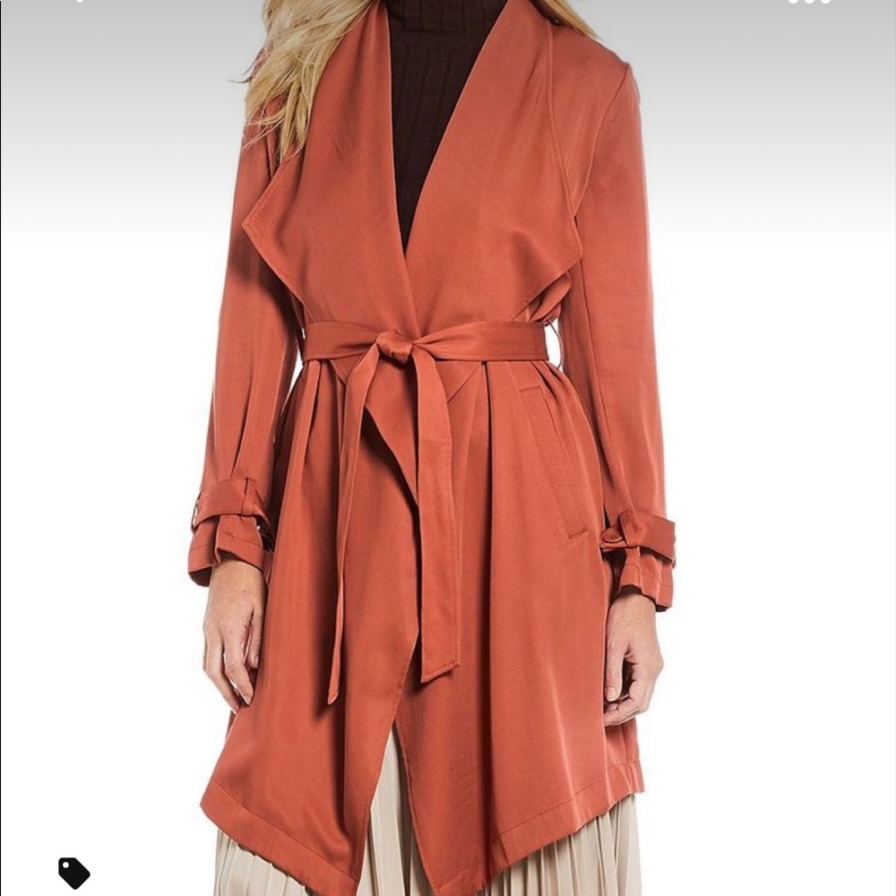 Gianni Bini Tie Sash Belted Jacket